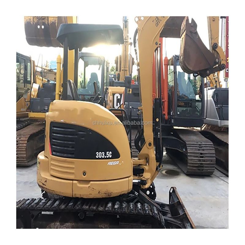 Gute Qualität gebrauchtes hydraulisches Minibagger CAT303.5 Gebrauchtes kleines Crawler-Rasterbagger zum Verkauf