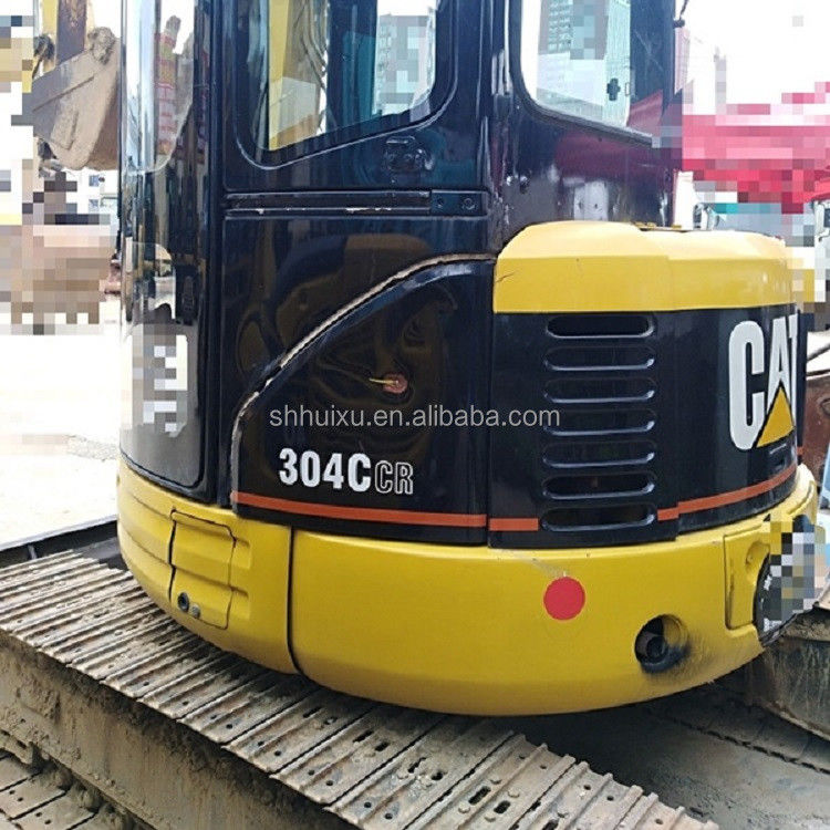 Gebrauchtes hydraulisches Minibagger CAT304 aus zweiter Hand gute Qualität kleiner Crawler Bagger CAT304 zum Verkauf