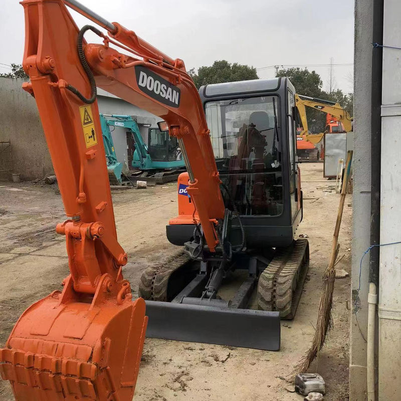 Gebrauchtes Original Doosan Dh35 Hochleistungs Dh35-7 Hydraulisches japanisches Bagger 3 Tonnen zum Verkauf