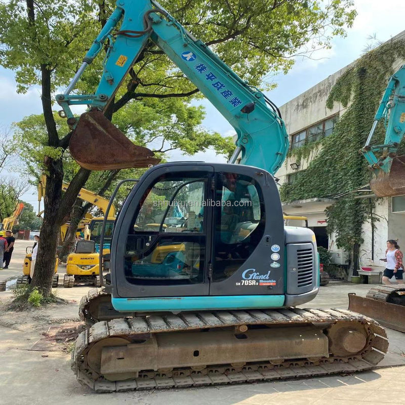 Kobelco SK200 Crawler Bagger Kobelco 70SR Gebraucht Hydraulisch Hohe Qualität Gebrauchtes Minibagger Billiger Preis