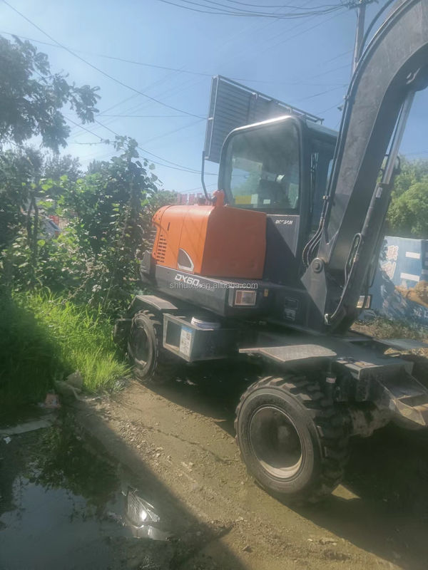 Doosan Warmverkauf Gebrauchtes Doosan dh60-7 Crawler Bagger/Brauchtes Mini Digger Doosan DX60W Günstig
