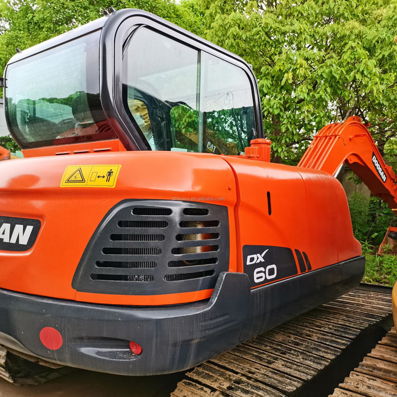 Doosan Warmverkauf Warmverkauf gebrauchtes Doosan dh60-7 Crawler Bagger gebrauchtes Mini Digger Doosan DX60 Hohe Qualität