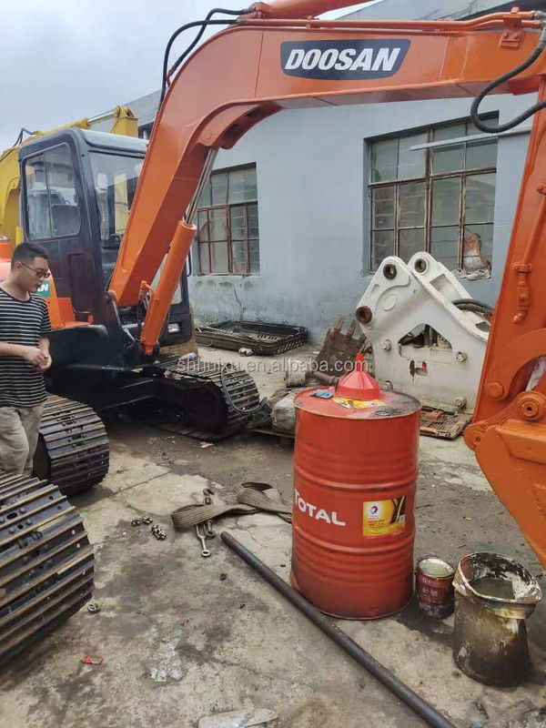 Doosan heißer Verkauf Minibagger gebraucht Doosan ex55 Gebraucht hydraulischer Crawlerbagger DOOSAN DH55 koreanischer Ursprung