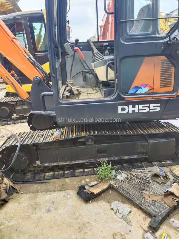 Doosan heißer Verkauf Minibagger gebraucht Doosan ex55 Gebraucht hydraulischer Crawlerbagger DOOSAN DH55 koreanischer Ursprung