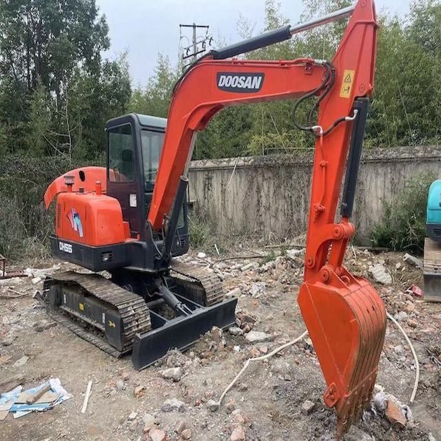 80% neues Gebrauchtbagger Doosan 55 Bagger Korea Gebrauchtbagger guter Preis