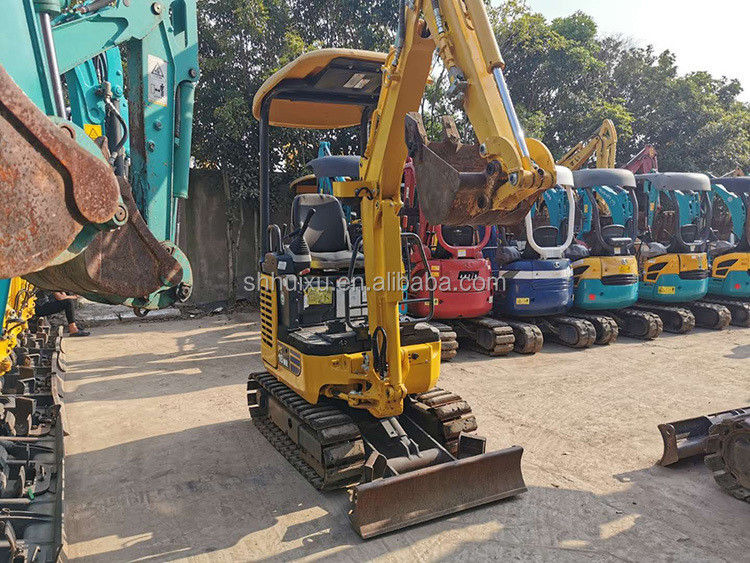 Mini gebraucht Komatsu PC18 Bagger PC 18 1,8 Tonnen Bagger PC18mr Dieselmotor Japan gute Leistung