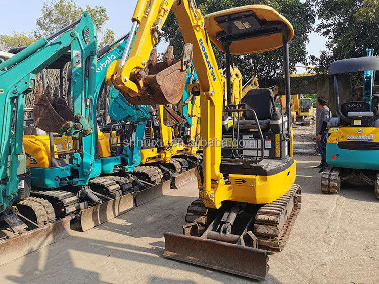 Mini gebraucht Komatsu PC18 Bagger PC 18 1,8 Tonnen Bagger PC18mr Dieselmotor Japan gute Leistung