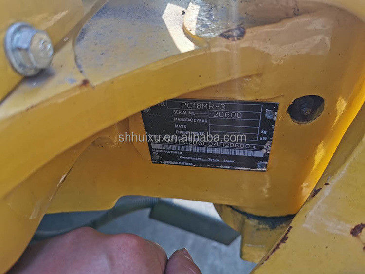 Mini gebraucht Komatsu PC18 Bagger PC 18 1,8 Tonnen Bagger PC18mr Dieselmotor Japan gute Leistung