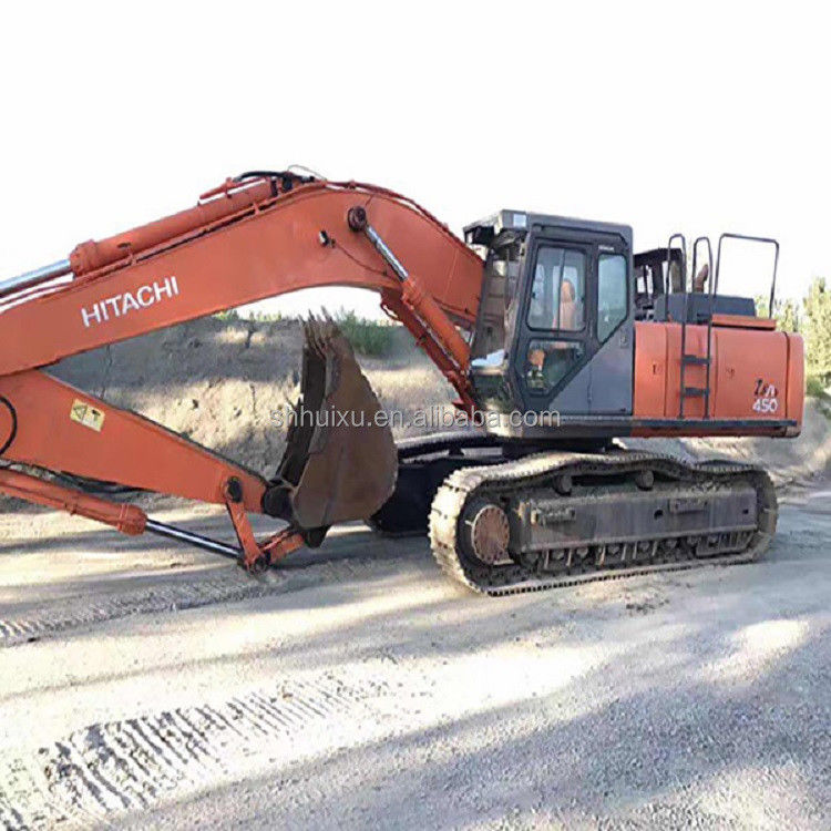 HITACHI in Lager Gebraucht großer Crawler Bagger HITACHI 450 in gutem Zustand Gebraucht Grabmaschine Japanische HITACHI 450 zum Verkauf/