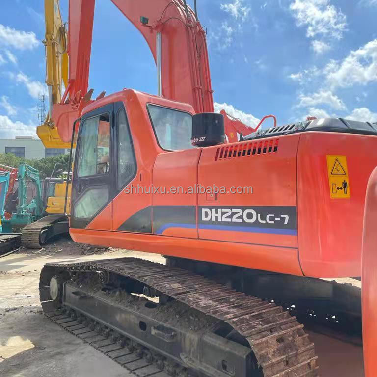 Doosan DH220lc Gebrauchtbagger/Brauchtgräber Doosan DH220-7 Korea Herkunft zum Verkauf