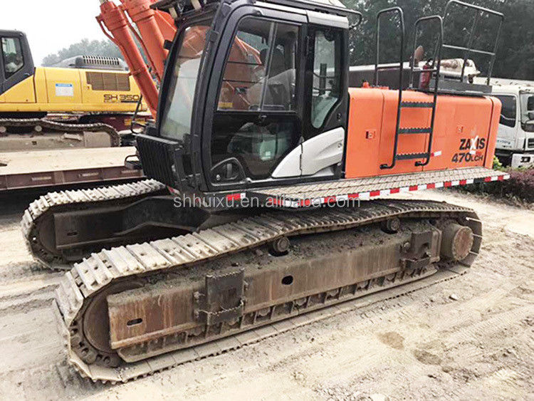 Hitachi Warmverkauf Gebraucht großer Crawler Bagger HITACHI 470 in gutem Zustand Gebrauchte Grabmaschine Japanisch