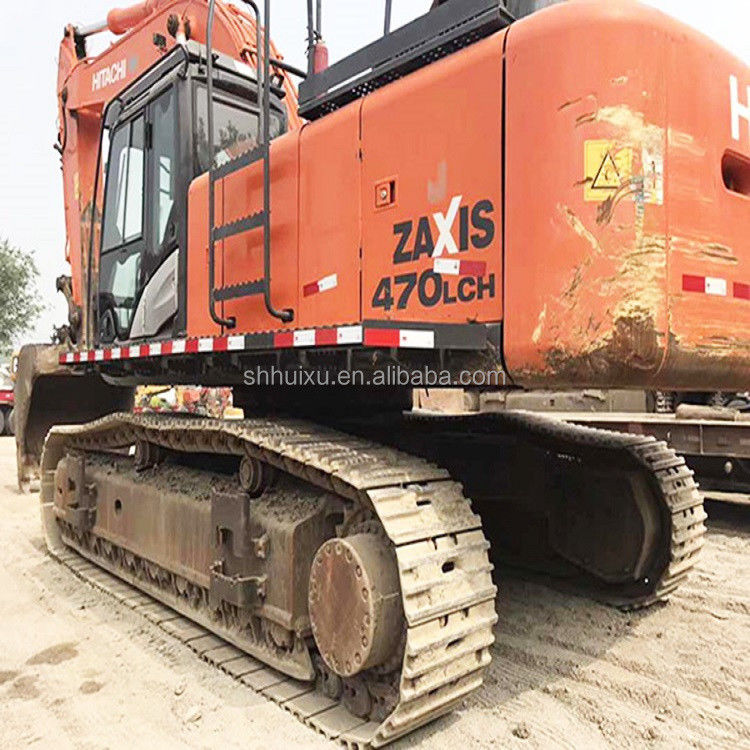 Hitachi Warmverkauf Gebraucht großer Crawler Bagger HITACHI 470 in gutem Zustand Gebrauchte Grabmaschine Japanisch