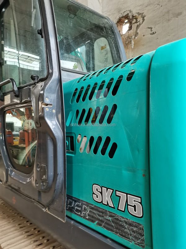Kobelco SK200 Gebrauchtes Minibagger Kobelco SK75 Schöne Qualität Billiger Preis Gebraucht hydraulischer Crawler Bagger Japanische Herkunft
