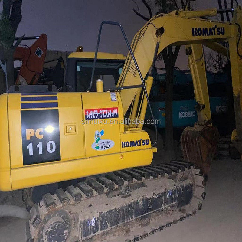 Komatsu Hydraulic Crawler Bagger Gebraucht Komatsu PC110 gebrauchte japanische Grabmaschine Komatsu Bagger