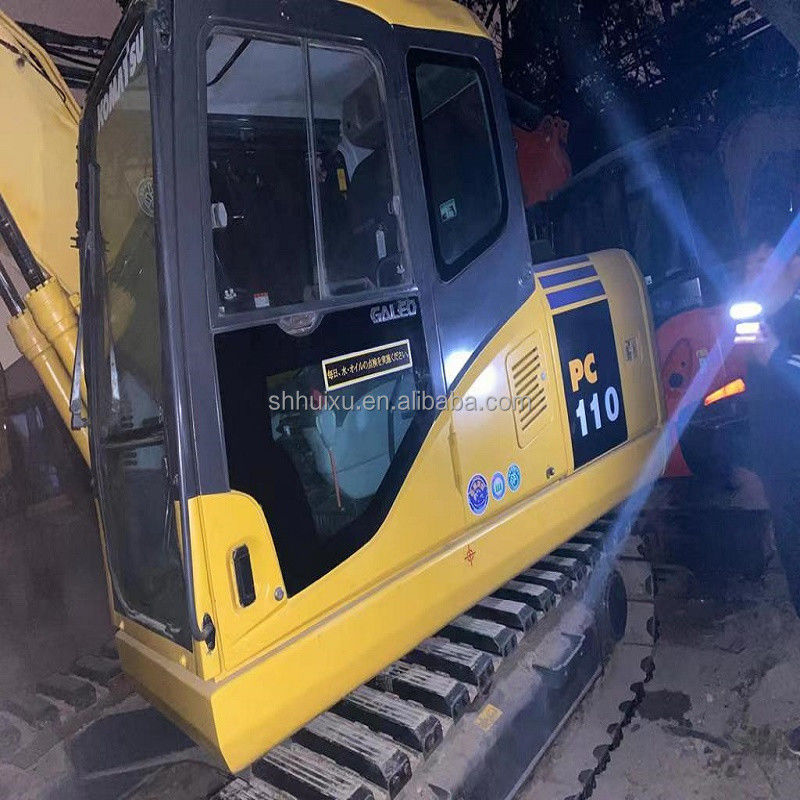 Komatsu Hydraulic Crawler Bagger Gebraucht Komatsu PC110 gebrauchte japanische Grabmaschine Komatsu Bagger