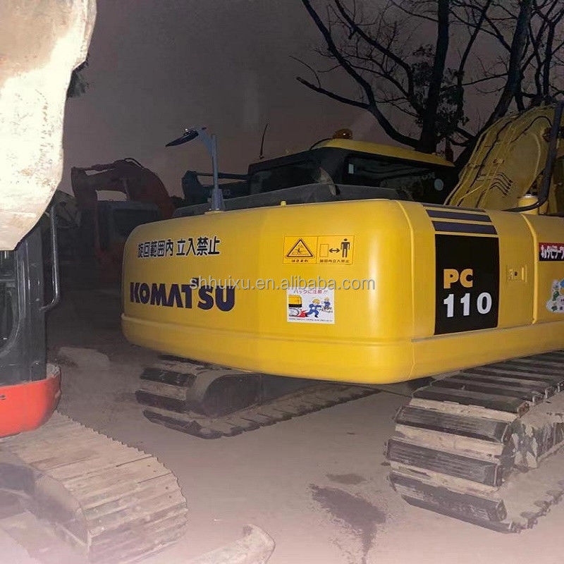 Komatsu Hydraulic Crawler Bagger Gebraucht Komatsu PC110 gebrauchte japanische Grabmaschine Komatsu Bagger