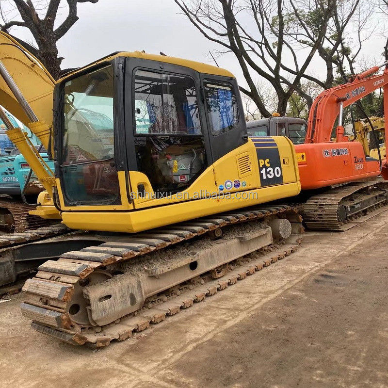 Komatsu Billiges Krabbelbagger PC130 gebrauchtes Komatsu Mini Zweithandsgräbergerät Komatsu Bagger