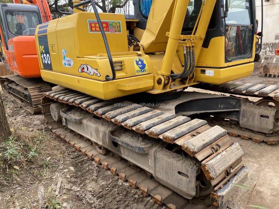 Komatsu Billiges Krabbelbagger PC130 gebrauchtes Komatsu Mini Zweithandsgräbergerät Komatsu Bagger