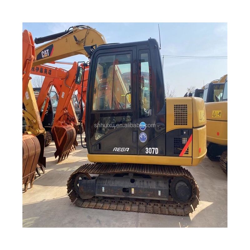 Gebrauchtes CAT 307d Bagger kleiner Bagger Crawler Caterpillar Bagger mit hochwertigem Zustand