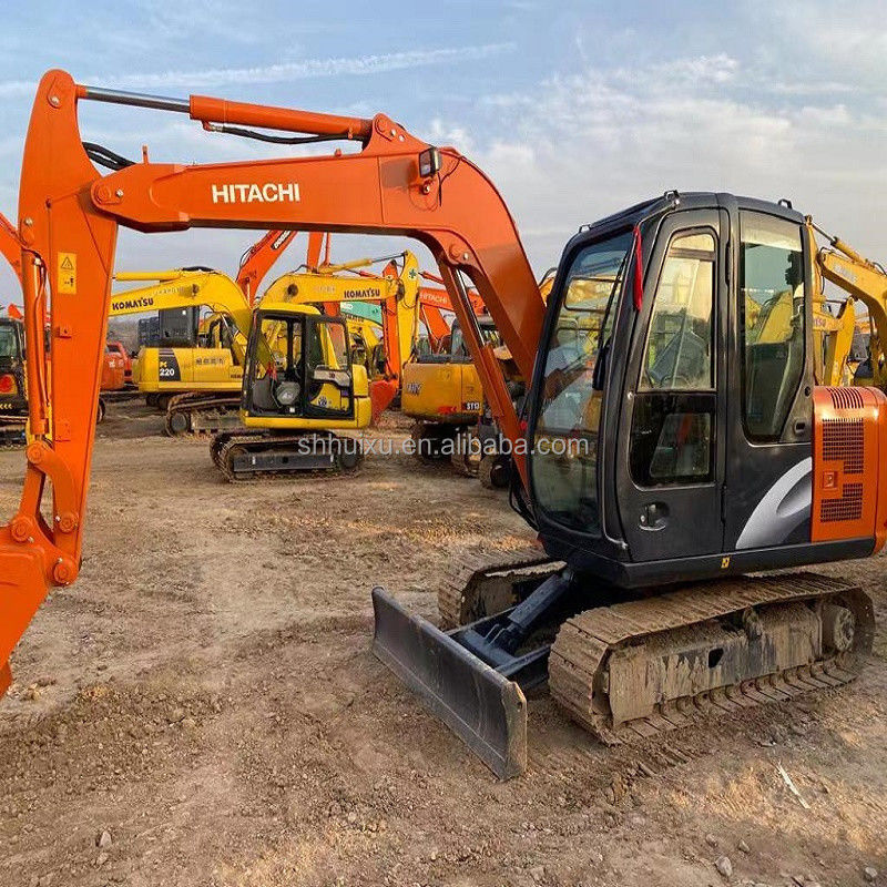 Hitachi in Lager Hitachi ex60 japanische Gebrauchtbagger Verkauf/Secondhand Hydraulic Crawler Bagger in gutem Zustand HITACHI 60