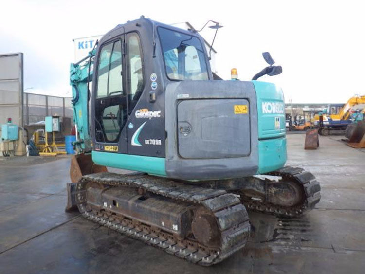 Hochwertige Japan Kobelco SK70SR Mini Gebrauchtbagger 7 Tonnen Kobelco SK 70SR Kleine Gebrauchtbagger