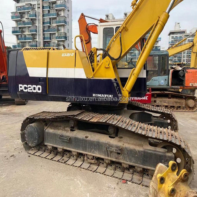 Komatsu Gebrauchtkomatsu PC200-7 Crawler Bagger gebrauchte Grabmaschine Japanische Herkunft zum Verkauf Komatsu Bagger