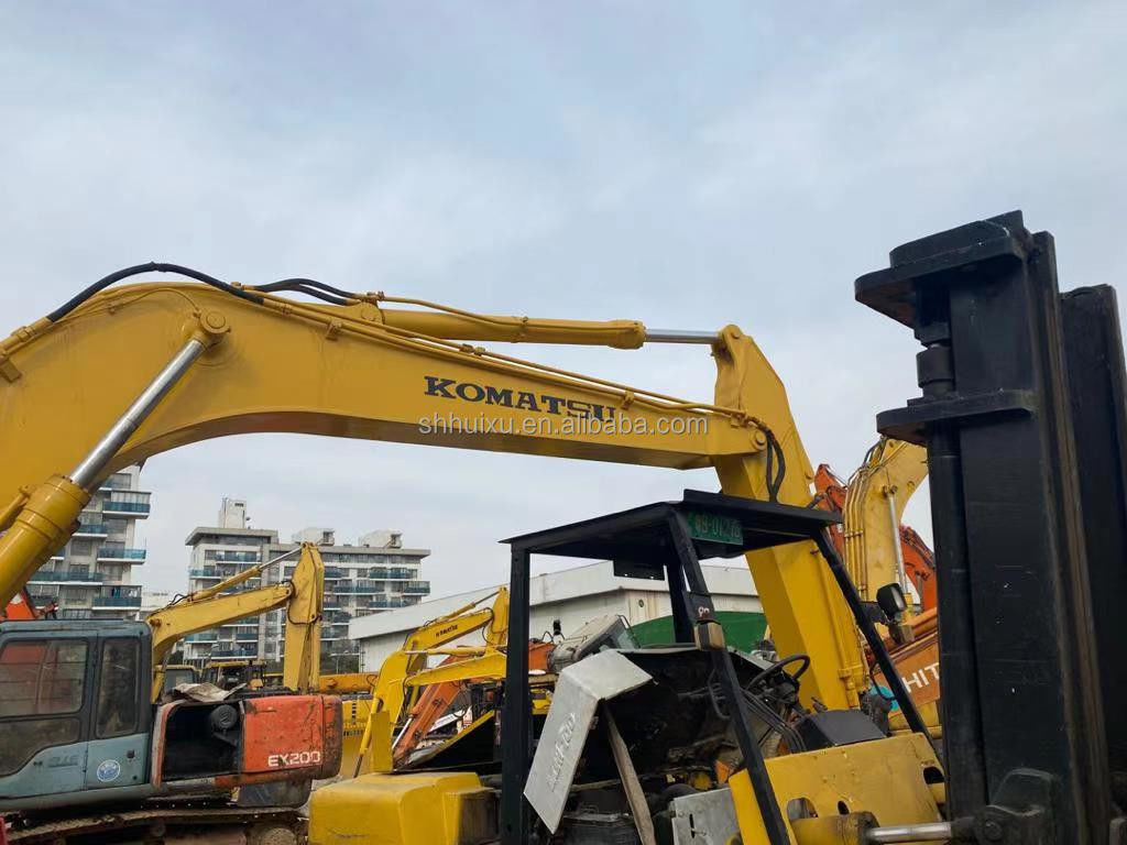 Komatsu Gebrauchtkomatsu PC200-7 Crawler Bagger gebrauchte Grabmaschine Japanische Herkunft zum Verkauf Komatsu Bagger