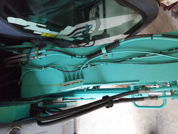 Japan 12 Tonnen kleiner Gebrauchtbagger Kobelco 125 Gebrauchtbagger mit niedrigem Handelspreis SK125 SK125SR