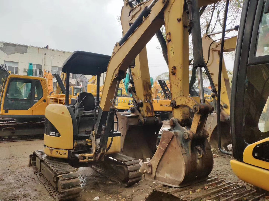 Gebrauchtes Crawler Bagger gutes Zustand CAT303C vernünftiger Preis zum Verkauf/verwendete japanische Bagger CAT303C