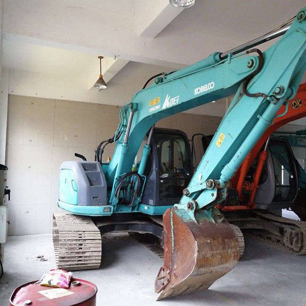 Japan 12 Tonnen kleiner Gebrauchtbagger Kobelco 125 Gebrauchtbagger mit niedrigem Handelspreis SK125 SK125SR
