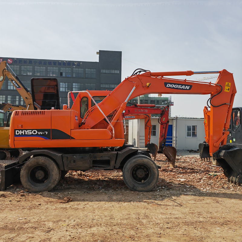 Doosan Warmverkauf Neues Gut Verkauf von gebrauchten Doosan DH150 Radbaggern, 90 neue/verwendete Bagger Doosan