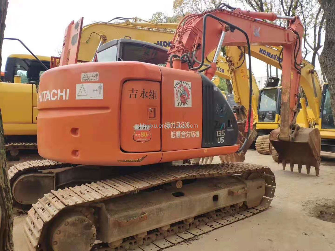 Hitachi auf Lager Hydraulischer Crawler Bagger HITACHI 135 Gebraucht in gutem Zustand/Gebrauchte Baggermaschine Japanische HITACHI 135 zum Verkauf