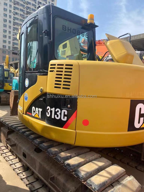 Gebrauchte Bagger CAT313/ Hydraulik-Krawlerbagger niedriger Preis gebrauchte Baggermaschine CAT313C in gutem Zustand zum Verkauf