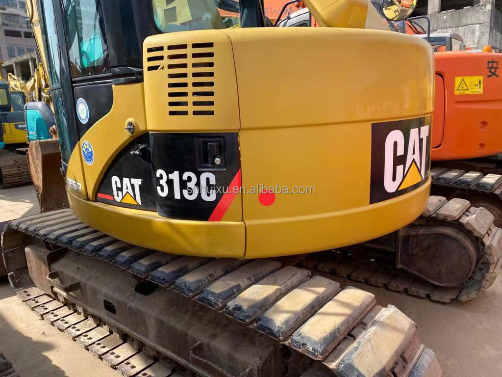 Gebrauchte Bagger CAT313/ Hydraulik-Krawlerbagger niedriger Preis gebrauchte Baggermaschine CAT313C in gutem Zustand zum Verkauf