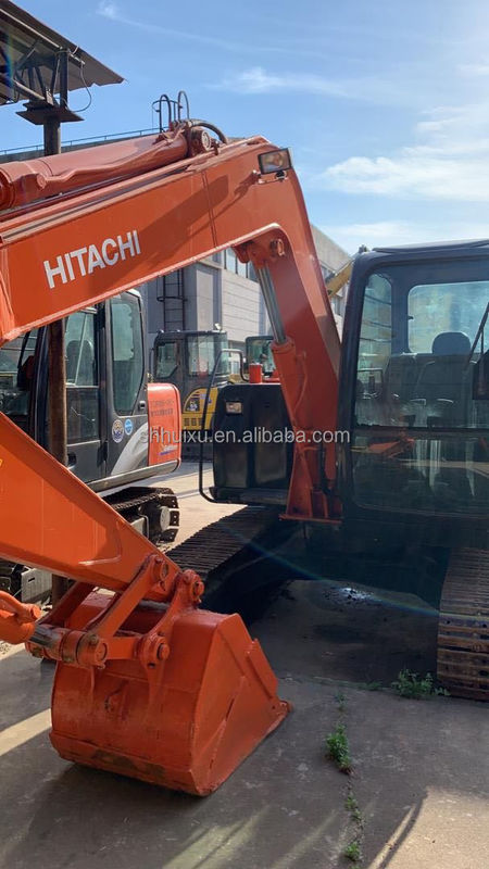 HITACHI Warmverkauf Japanische Herkunft Gebrauchtes Minibagger HITACHI 70 zum Verkauf Gebraucht hydraulischer Crawler Bagger in gutem Zustand