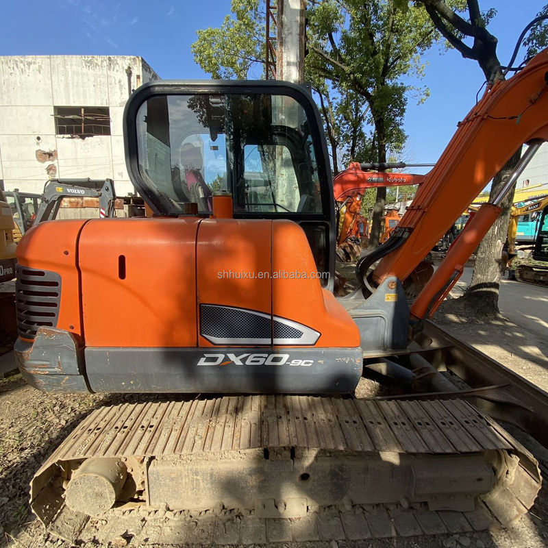 Doosan warme Verkauf Shanghai Großhandel gebrauchte Bagger Doosan dx60 DX60-5B DX60-9C DX60R/verwendete Doosan dx60-9c Bagger