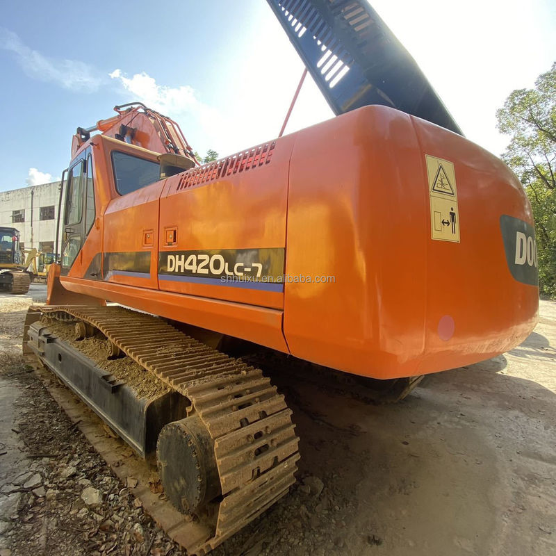Doosan Warmverkauf Erdbewegungsgeräte verwendet Doosan dh420lc-7 Bagger dh420 42ton großer Bergbaugrauber dh420lc