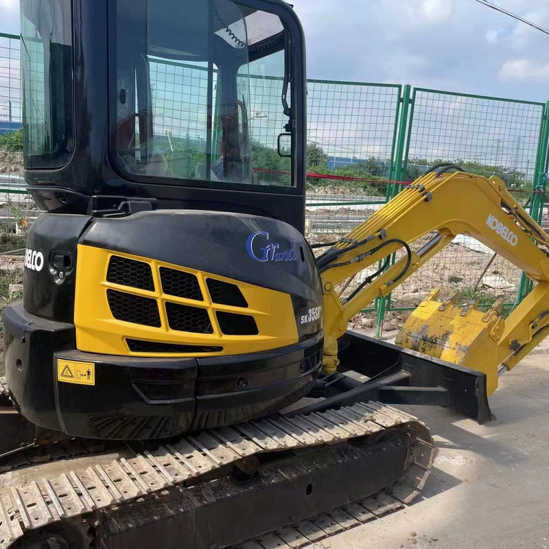 Gebrauchtes Minibaggerpreis Kobelco 35SR Gebraucht-Minibagger Gebrauchtmaschinen 3,5 Tonnen hydraulischer Crawler Baggerbagger