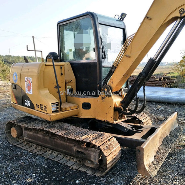 Gebrauchtes Caterpillar Bagger Gebrauchtes kleines hydraulisches Crawlerbagger CAT306 gute Qualität Caterpillar auf Lager