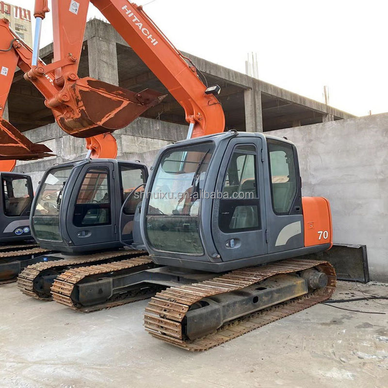 Hitachi heiß verkauften meistverkauften gebrauchten Mini-Digger HITACHI ZX70 Japan Herkunft Zweithand hydraulische Crawler Bagger in gutem Zustand