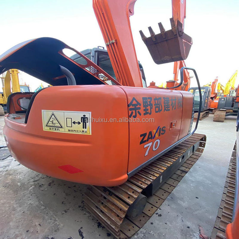 Hitachi heiß verkauften meistverkauften gebrauchten Mini-Digger HITACHI ZX70 Japan Herkunft Zweithand hydraulische Crawler Bagger in gutem Zustand