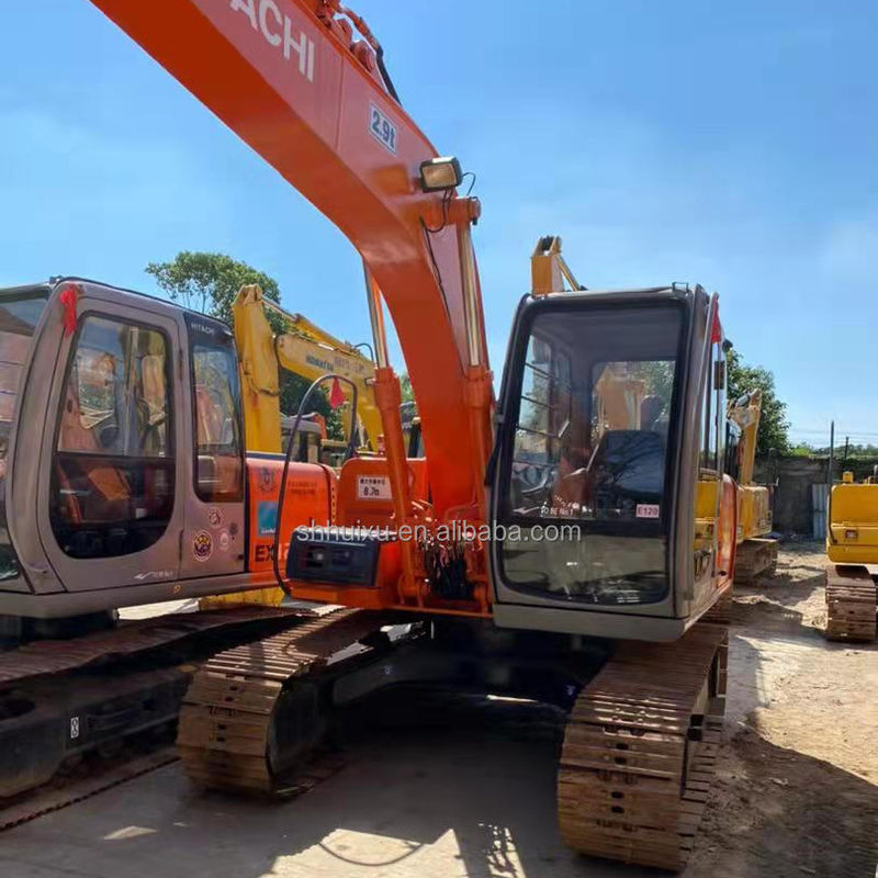 Hitachi Warmverkauf ausgezeichnete Qualität gebrauchtes Hydraulik-Crawler-Grabger Hitachi EX120 Zweithandsgräbergerät zum Verkauf