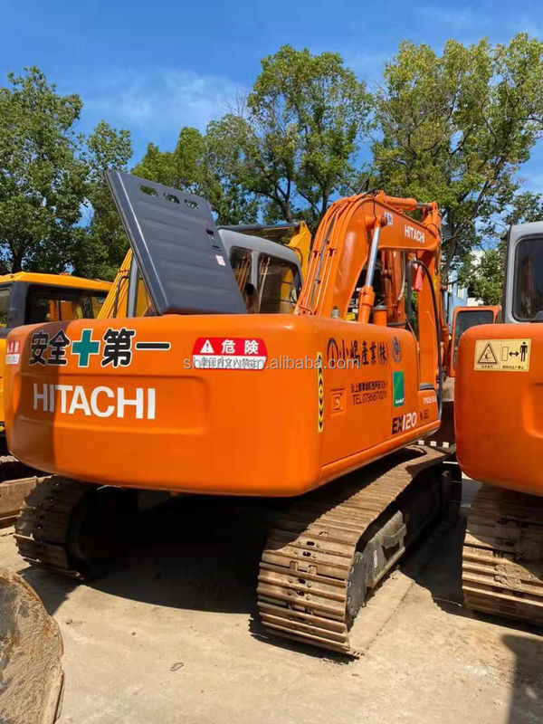 Hitachi Warmverkauf ausgezeichnete Qualität gebrauchtes Hydraulik-Crawler-Grabger Hitachi EX120 Zweithandsgräbergerät zum Verkauf