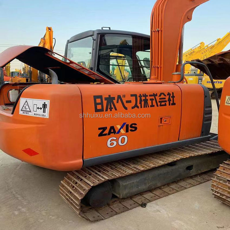 Hitachi Warmverkauf Hydraulischer Crawler Bagger Gebraucht HITACHI ZX60 in gutem Zustand japanische Herkunft gebrauchtes Bagger