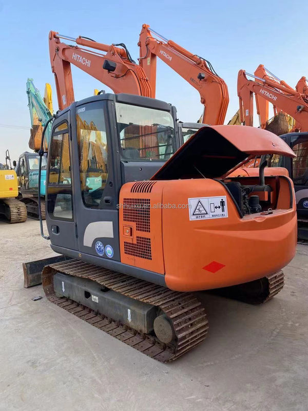 Hitachi Warmverkauf Hydraulischer Crawler Bagger Gebraucht HITACHI ZX60 in gutem Zustand japanische Herkunft gebrauchtes Bagger