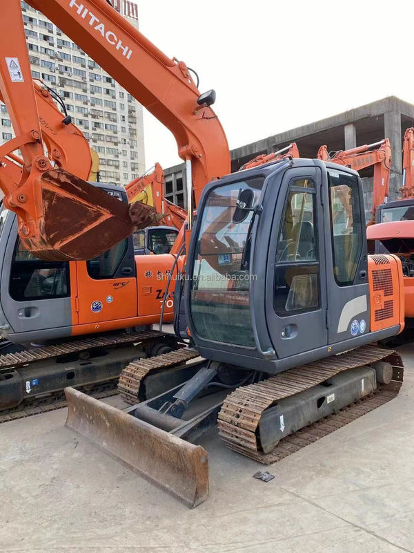 Hitachi Warmverkauf Hydraulischer Crawler Bagger Gebraucht HITACHI ZX60 in gutem Zustand japanische Herkunft gebrauchtes Bagger