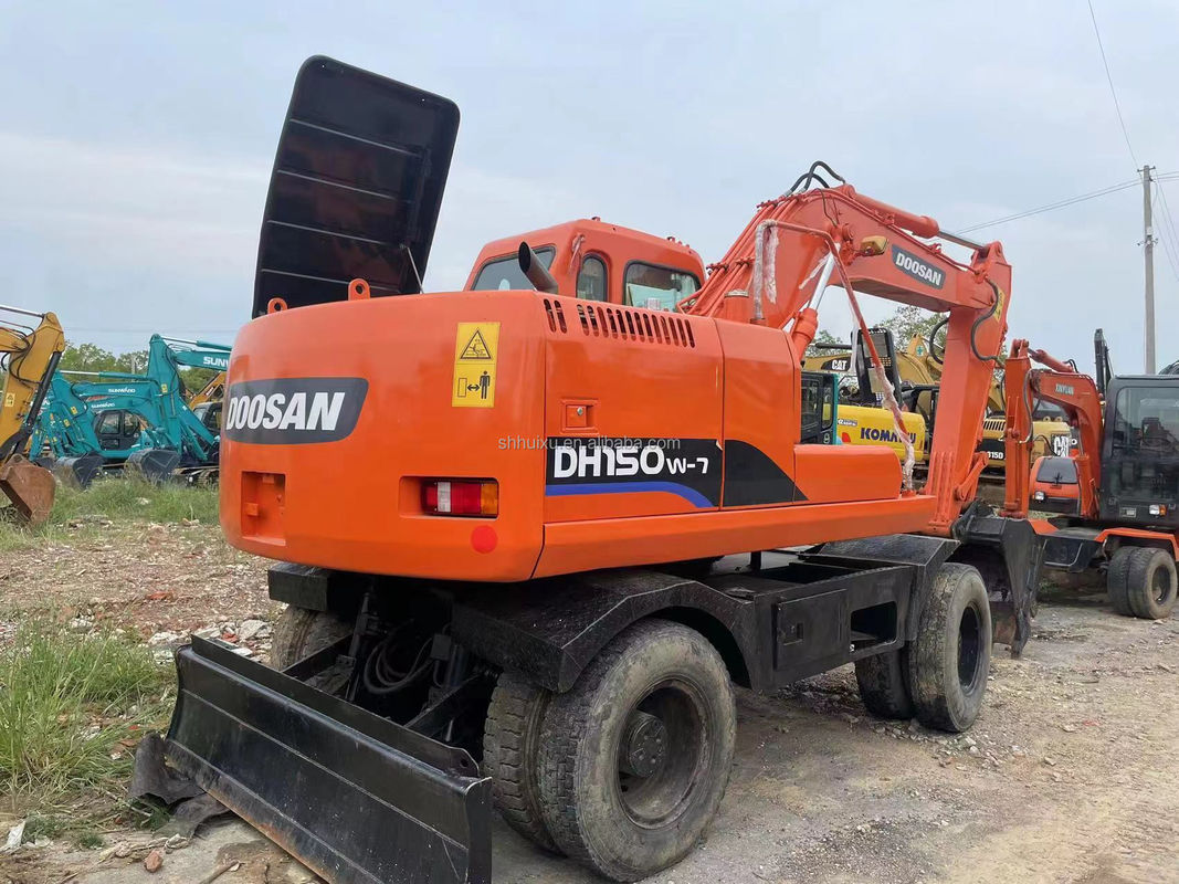 China Radbagger Doosan 150 Gebrauchtbagger Schwermaschine großer Bagger