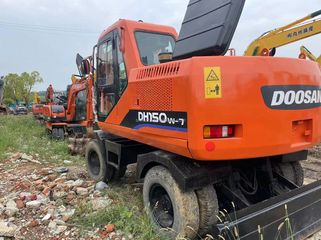 China Radbagger Doosan 150 Gebrauchtbagger Schwermaschine großer Bagger