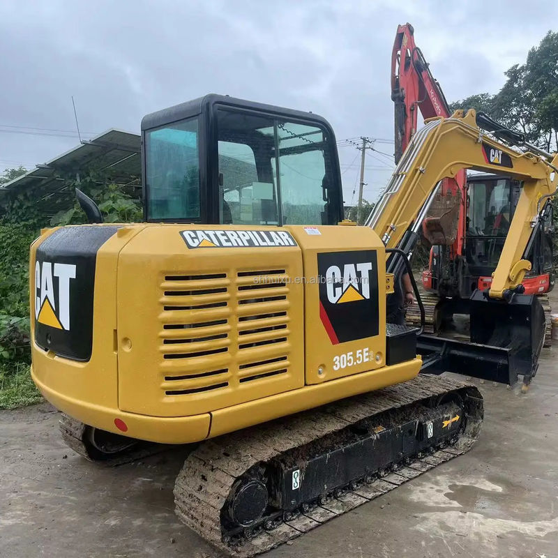 CAT MACHINE Neue Version Japanisch Original Gebraucht kleiner Bagger CAT 305.5E 5.5TON Bagger mit hydraulischer Leitung