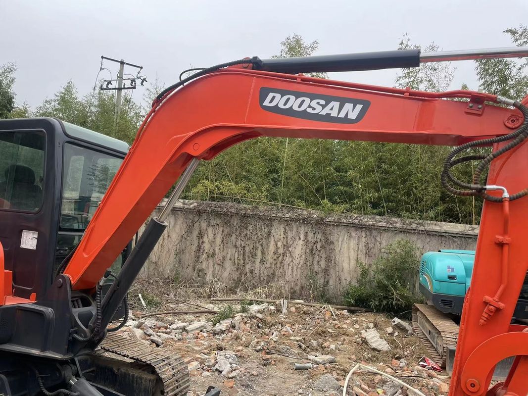 Mini-Crawler-Hydraulikbagger Doosan 55 kleiner Bagger gebrauchte Maschinen gebrauchtes Kompaktbagger Mini-Bagger Preis